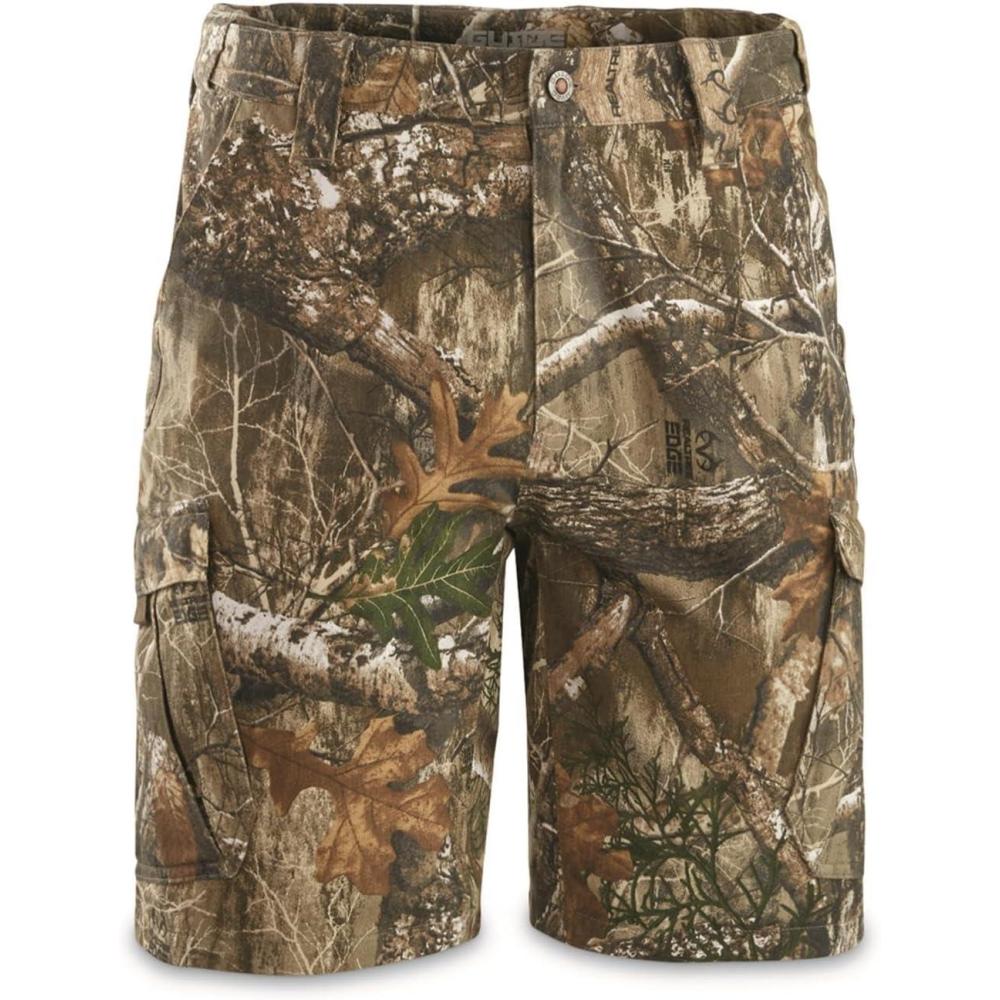 image:imageGuide Gear Mens Camo Cargo Shorts Cotton amp Polyester for Work Casual Hiking and Hunting This Summer Season RT Edge 48