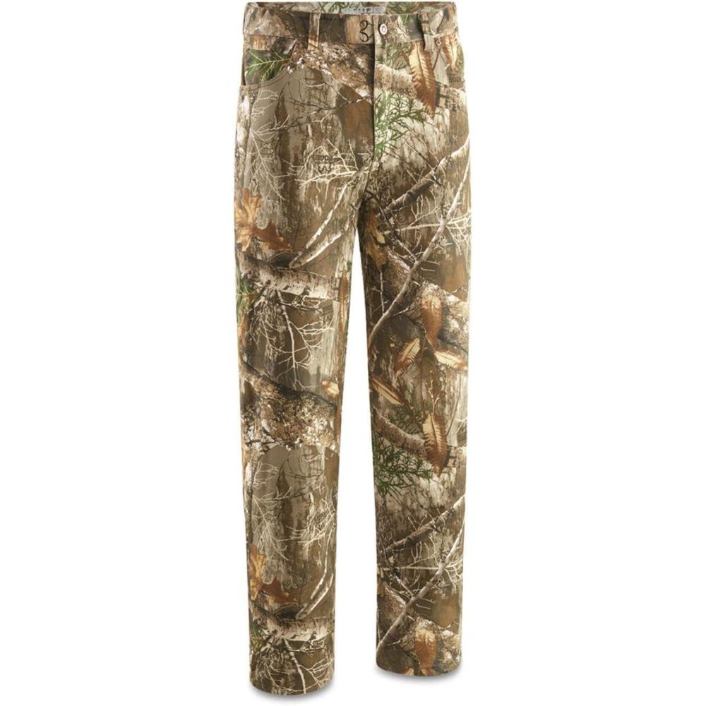 image:imageGuide Gear Mens Cotton Camo Pants Camouflage Jeans Relaxed Fit for Hunting or Casual RT Edge W44 L32