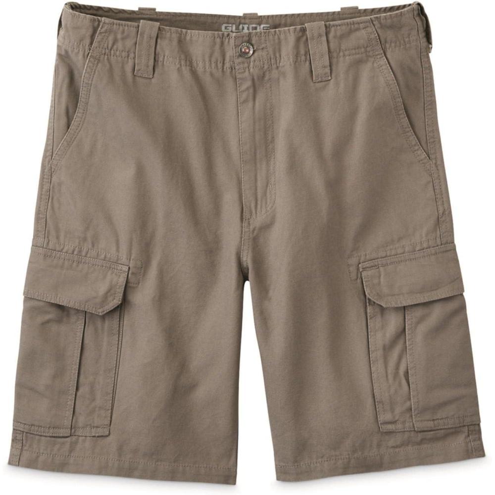 image:imageGuide Gear Mens Outdoor 20 Cargo Shorts Fishing Hiking Casual Athletic Summer Outdoor Clothing Driftwood W44 L6