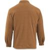 Guide Gear Solid Sherpa Lined Fleece CPO Long Sleeve Shirt Jacket; for Work, Hunting or Casual Wear for Men Chestnut XL Tall