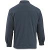 Guide Gear Solid Sherpa Lined Fleece CPO Long Sleeve Shirt Jacket; for Work, Hunting or Casual Wear for Men Harbor Blue L Tall