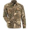 Guide Gear Camo Shirts for Men, Button Up Shirts Long Sleeve Camouflage for Hunting RT APX 3XL Tall