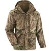 Guide Gear Steadfast 4-in-1 Hunting Jacket Parka, Waterproof Insulated Cold-Weather Thinsulate Coat Mossy Oak Country Roots MEDIUM