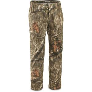 Guide Gear 6 Pocket Camo Pants for Men for Hunting with Cargo Pockets Mossy Oak Country Roots M Tall