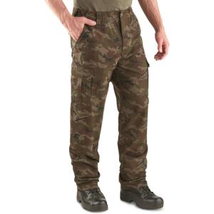 Guide Gear Men’s Outdoor 2.0 Cotton Cargo Pants Woodland Camo W42 L34