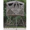 Guide Gear 6′ Quad Pod Hunting Tower Blind, 2-3 Man Stand Elevated, Hunting Gear Equipment Accessories, 6×6′(Mossy Oak Country Roots)