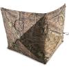Guide Gear Dual Hub Turkey Hunting Ground Blind, 1-2 Person Tent, Duck, Deer Hunting Gear Equipment Accessories, 36″x 36″(Mossy Oak Country Roots)