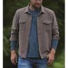 Guide Gear Long Sleeve Cotton Chamois Shirt; for Working, Hunting or Casual Wear for Men Navy Medium