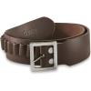 Guide Gear 20 Loop Cartridge Belt Slide for Men, Leather, Western-Style, .38 Special/.357 Magnum(Dark Brown)