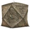 Guide Gear Field General 4-Star Hunting Ground Blind with Snow Support Pole, 1 Man Person Tent, Turkey, Duck, Deer Hunting Gear Equipment Accessories(Mossy Oak Country Roots)