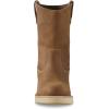 Guide Gear Wedge 10” Wellington Work Boots for Men, Mid-High, Leather Shoes, Moisture-Wicking Lining(Brown)