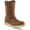 Guide Gear Wedge 10” Wellington Work Boots for Men, Mid-High, Leather Shoes, Moisture-Wicking Lining(Brown)