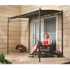 Guide Gear Small Gazebo 5′ x 8′ Canopy Tent Instant Shelter Outdoor Sun Shade for Patio, Backyard, Garden, BBQ Grill, Tan