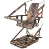 Guide Gear Deluxe XL Climber Tree Stand Chair for Hunting Cushion Seat, Hunting Gear Equipment Accessories, Camo(Camo)