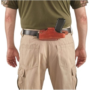 Guide Gear 4-Position 1911 Models Gun Belt Holster Leather Western Right-Handed Handgun Holder(4)